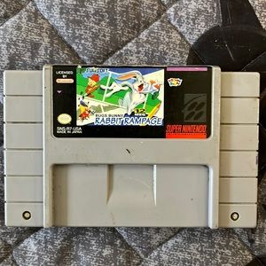 Vintage Nintendo bugs bunny rabbit rampage